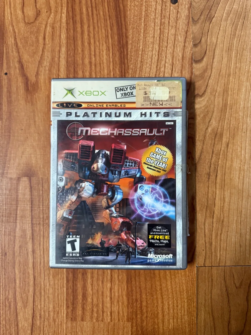 MechAssault Platinum Hits - Xbox (Silver)